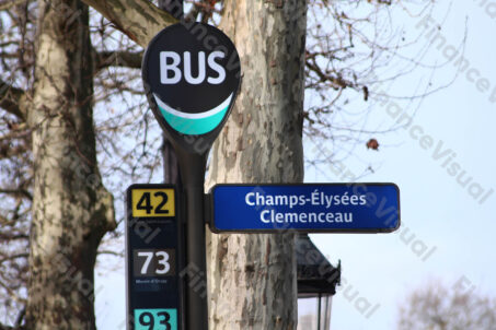 Przystanek autobusowy Champs-Elysees