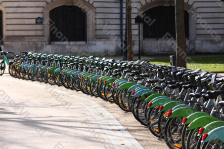 Rowery parking Paryż 1