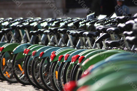 Rowery parking Paryż 4