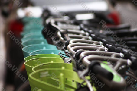 Rowery parking Paryż 7