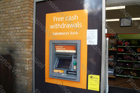 Sainsburys's Bank bankomat