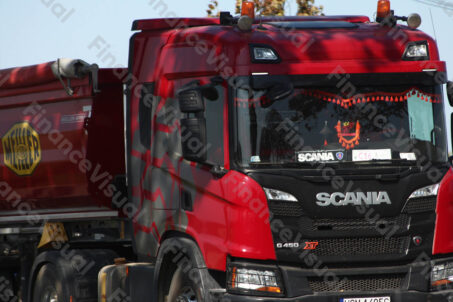 Samochód ciężarowy Scania Meller
