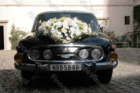 Samochód ślubny Praga Czechy 1