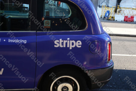 Stripe taksówka reklama