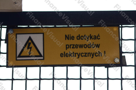 Uwaga przewody elektryczne