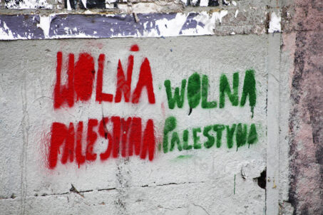 Wolna Palestyna mini mural