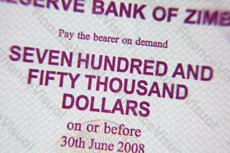 Zimbabwe waluta dolar 6