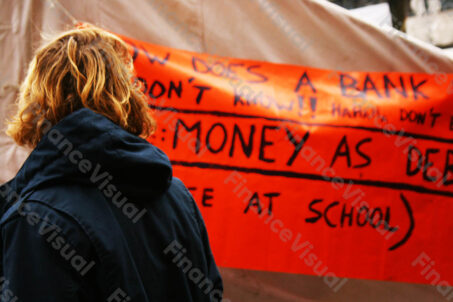 Amsterdam - banki - protesty 4