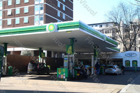 BP stacja benzynowa Londyn 2