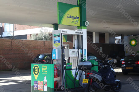 BP stacja benzynowa Londyn 4