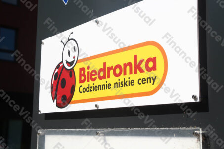 Biedronka szyld