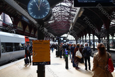 Dworzec kolejowy - Kopenhaga 10