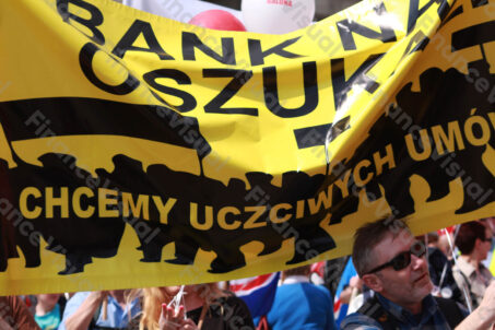 Manifestacja Stop Bankowemu Bezprawiu 17