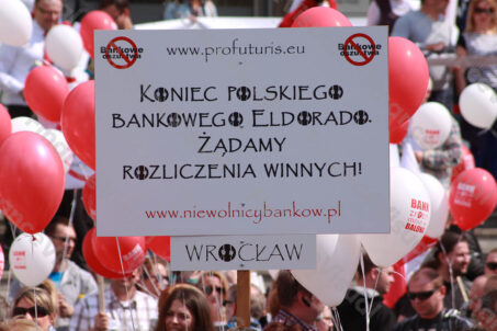 Manifestacja Stop Bankowemu Bezprawiu 19
