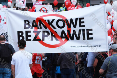Manifestacja Stop Bankowemu Bezprawiu 21