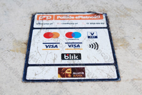 Metody płatności - naklejki 6