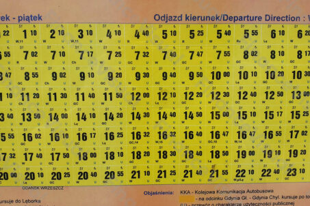Pociągi - rozkład jazdy