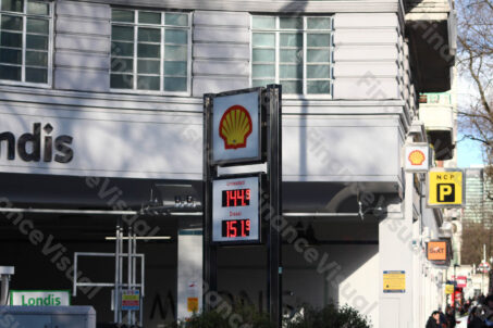 Shell stacja benzynowa Londyn 5