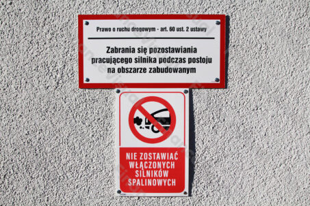 Silnik spalinowy - zakaz