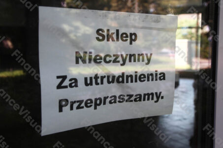 Sklep nieczynny