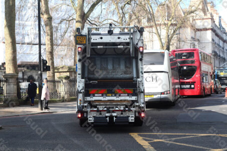 Śmieciarka Londyn 2