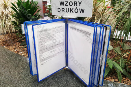Urząd skarbowy - wzory druków