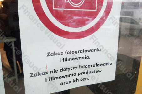 Zakaz fotografowania