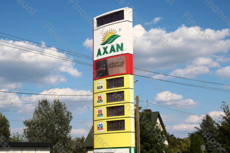 Axan stacja benzynowa 5