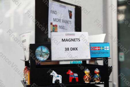 Magnesy pamiątki - Kopenhaga