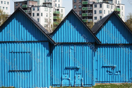 Malmo budynki portowe