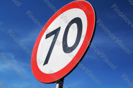 Ograniczenie prędkości 70 km