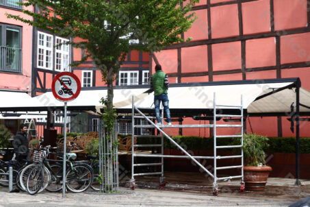 Robotnik rusztowanie