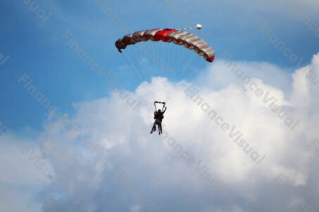 Skok ze spadochronem 8