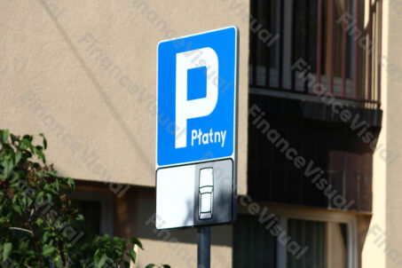 Parking płatny - znak