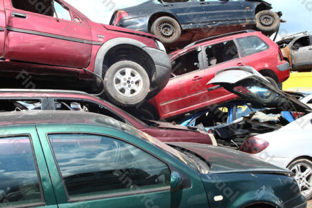 Wrak samochód złom 4