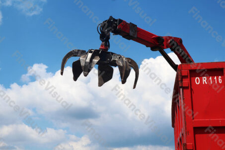 Złom wrak - załadunek 1