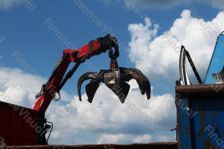 Złom wrak - załadunek 6