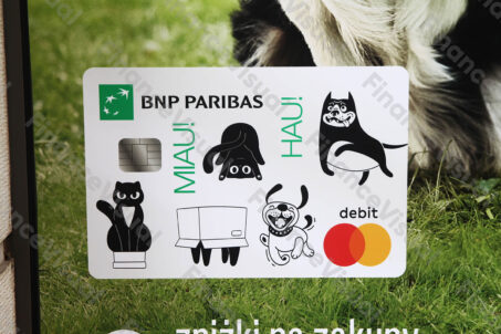 BNP Paribas karta Miau Hau