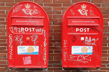 Kopenhaga - skrzynka na listy 1