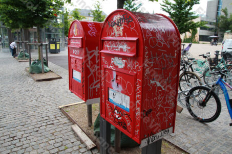 Kopenhaga - skrzynka na listy 2