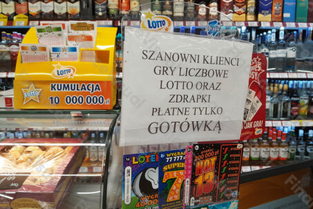 Lotto płatność gotówką
