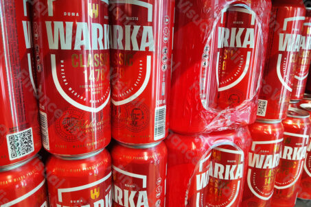 Piwo Warka puszka