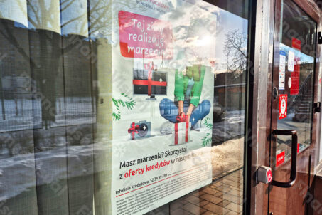 Bank Pocztowy - kredyty - plakat 1