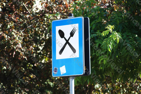 Gastronomia znak drogowy