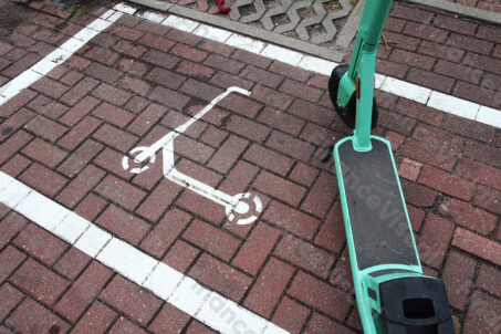 Hulajnoga miejsce parkingowe 2