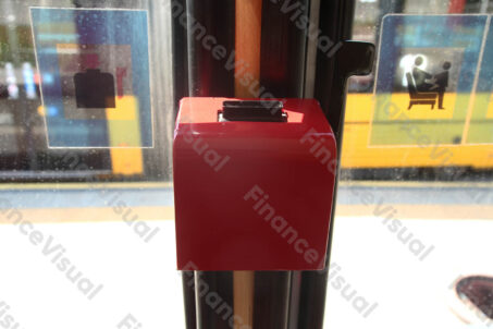 Kasownik - tramwaj 105N 1