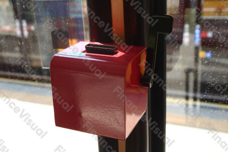 Kasownik - tramwaj 105N 2