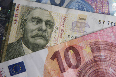 Lew bułgarski - euro 1