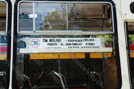 Opis trasy - tramwaj 105N 1