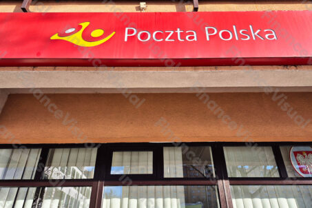 Poczta Polska - placówka - szyld